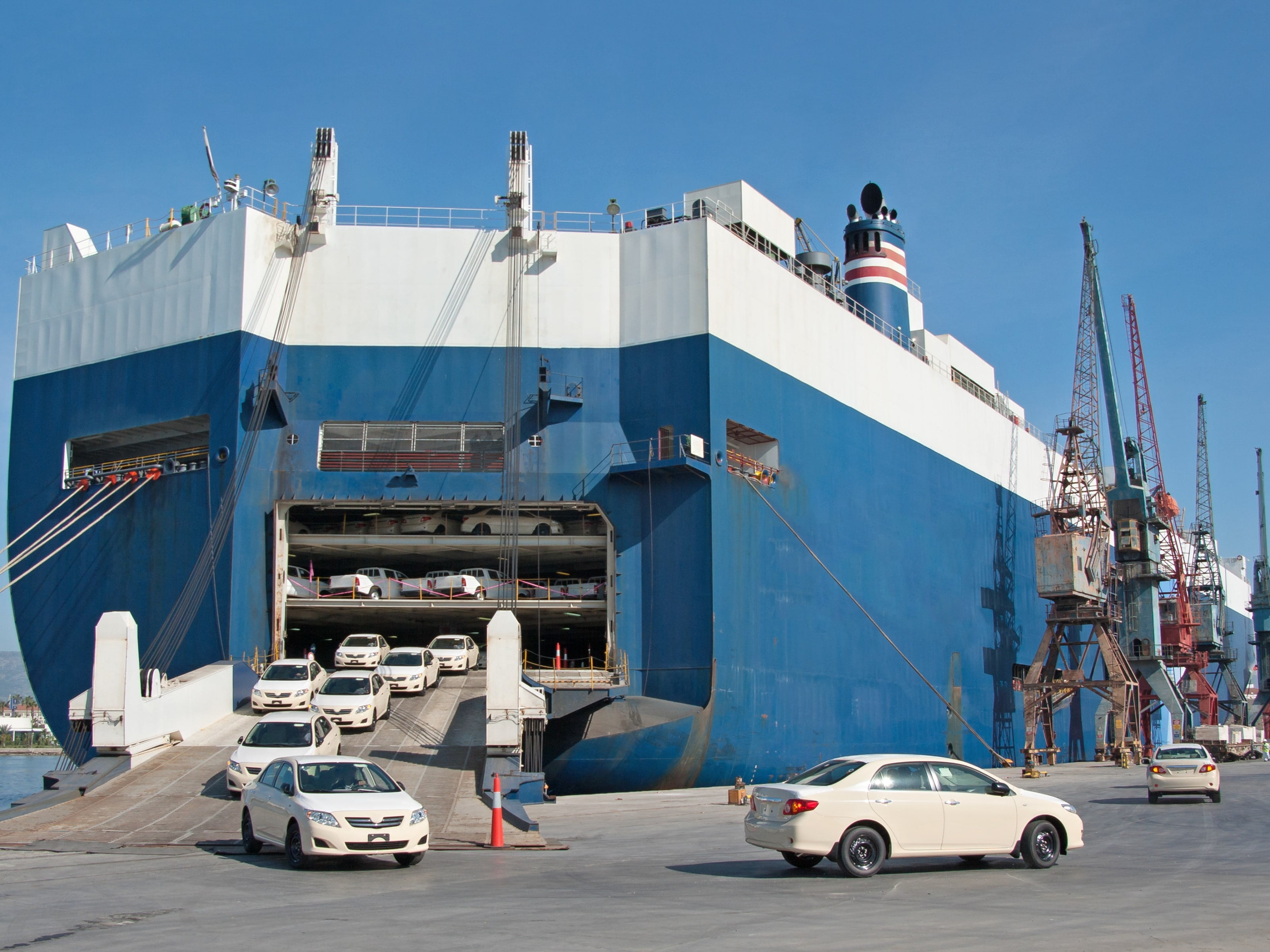 A Ro-Ro ship